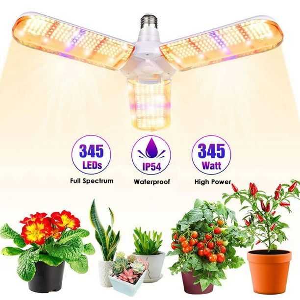 28W-200W LED Grow Light Full Spectrum Indoor Planting Veg Flower Panel Lamp Bulb